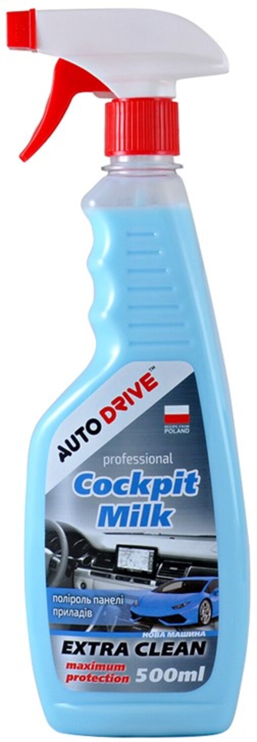 Поліроль для авто Auto Drive Cockpit Milk Нова Машина 500 мл (AD0071) - Фото 1