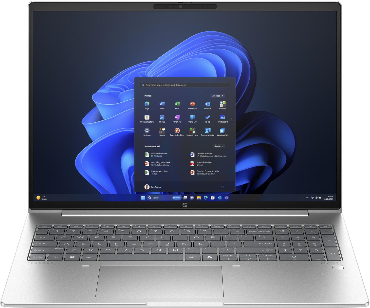 Ноутбук HP Probook 460-G11 (AD0W8ET) Pike Silver - Фото 1