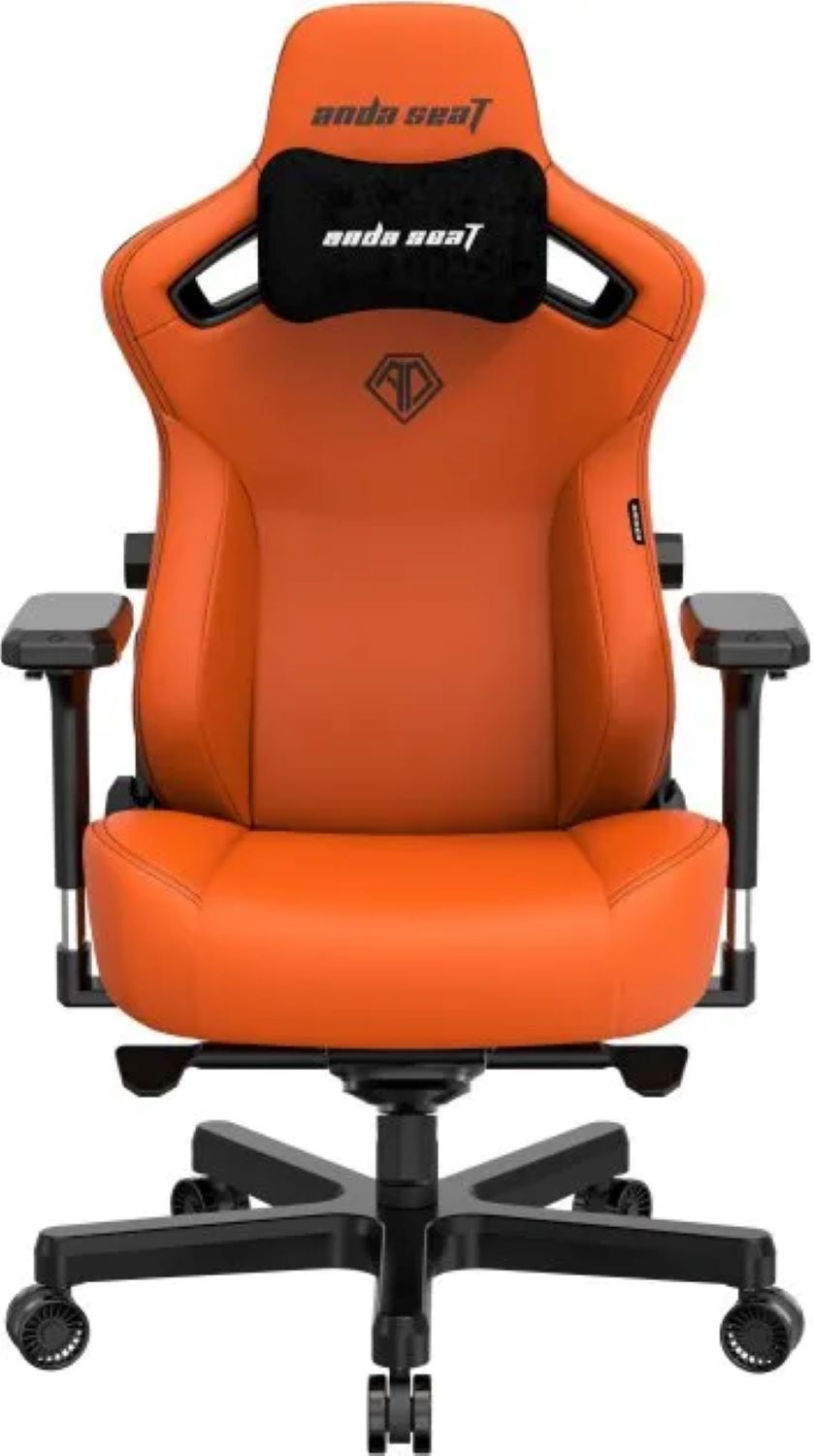Крісло для геймерів Anda Seat Kaiser 3 Size XL Orange (AD12YDC-XL-01-O-PVC) - Фото 1