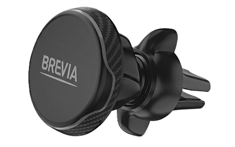 Автодержатель Brevia AirClip MagButton для дефлектора, магнитный, 4 магнита (48200) - Фото 1