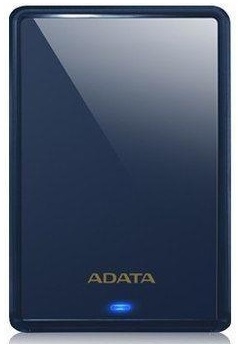 Жесткий диск внешний ADATA Slim HV620S 1TB USB 3.0 Blue (AHV620S-1TU31-CBL) - Фото 1