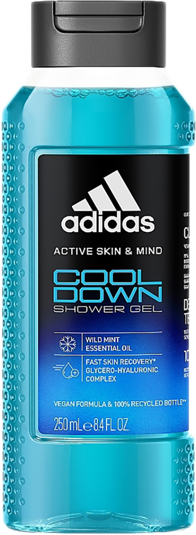 Гель для душу Adidas Pro line Cool Down 250 мл (3616303443962) - Фото 1