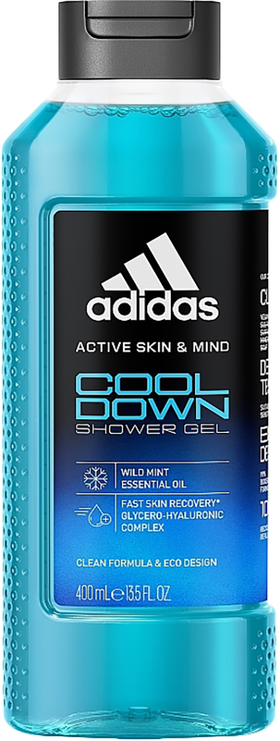 Гель для душу Adidas Pro line Cool Down 400 мл (3616303444020) - Фото 1