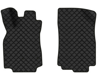 Килимки з екошкіри в салон авто передні EVAtech для Megane (III) 5-doors MT Renault 2008-2016 3 покоління Htb EU RT32111ADZ2RN2BBB - Фото 1