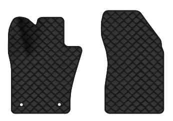 Коврики из экокожи в салон авто передние EVAtech ECO для Renegade (2 clips) Jeep 2014 1 поколение SUV USA (JP23862AE2OU2BBB) - Фото 1