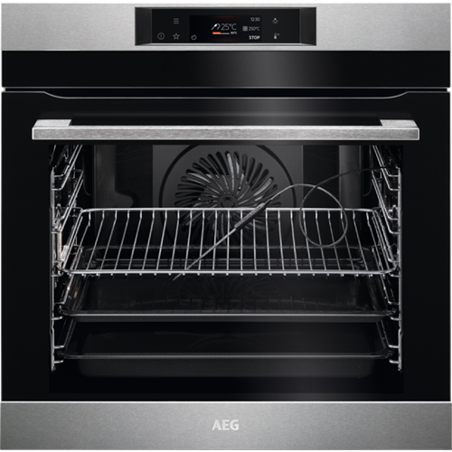 Духовой шкаф электрический AEG BPK742380M - Фото 1