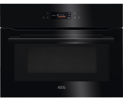 Духовой шкаф электрический AEG KMK721880B - Фото 1