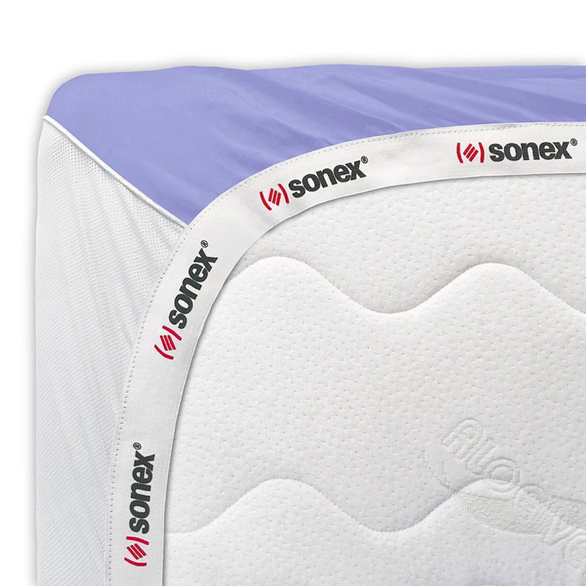 Простирадло полуторне Sonex Aero Gentle Lavender 140x200x25 см (SO102311) - Фото 1
