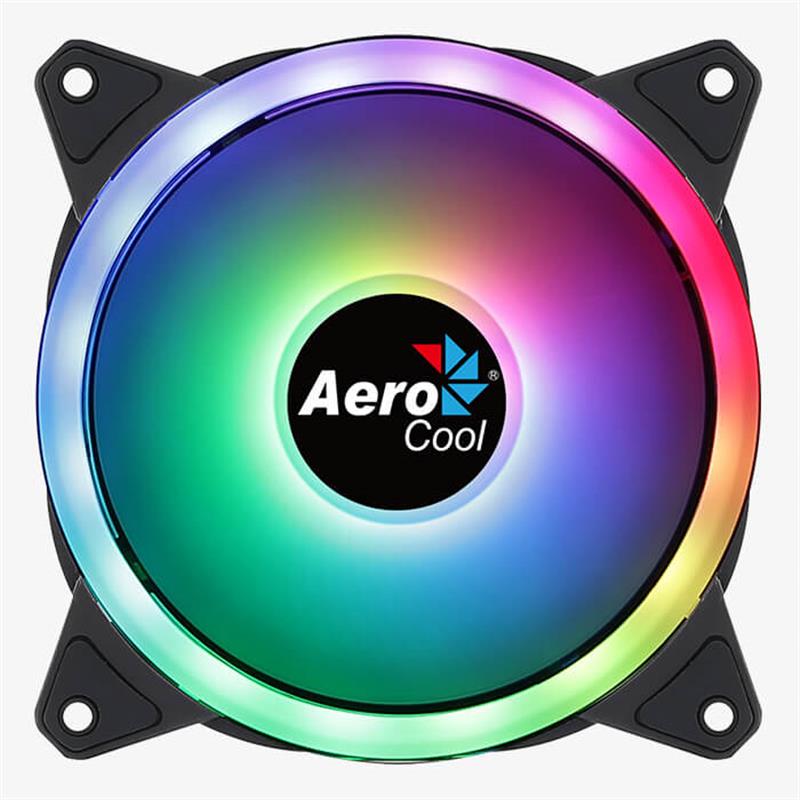 Корпусный вентилятор AEROCOOL Duo 12 ARGB 6-pin - Фото 1