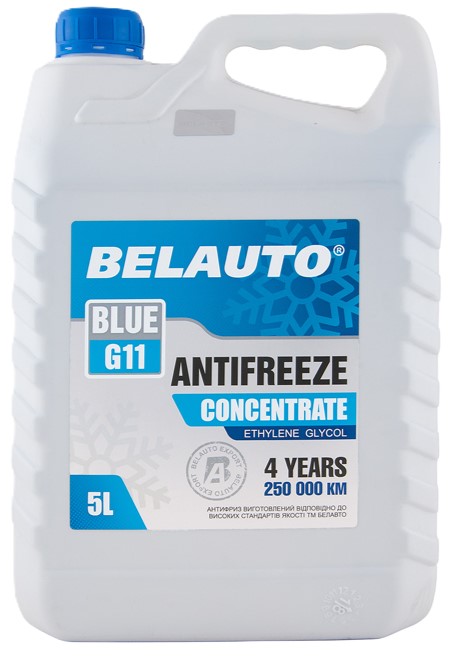 Антифриз BelAuto Концентрат синій 5 л (AF1250) - Фото 1