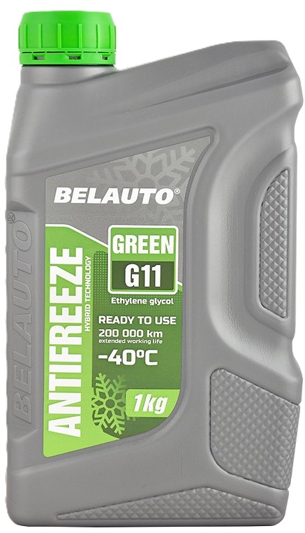 Антифриз BelAuto ANTIFREEZEE G11 GREEN 1 кг (AF1710) - Фото 1