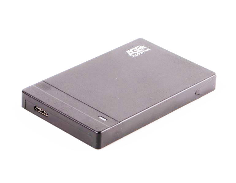 Зовнішній карман AgeStar 2.5'' USB 3.0 Black (3UB2P3) - Фото 1