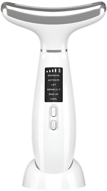 Массажер для лица AIMED Neck RF Lifting EMS+LED White (AI-NeckEMS_wh) - Фото 1