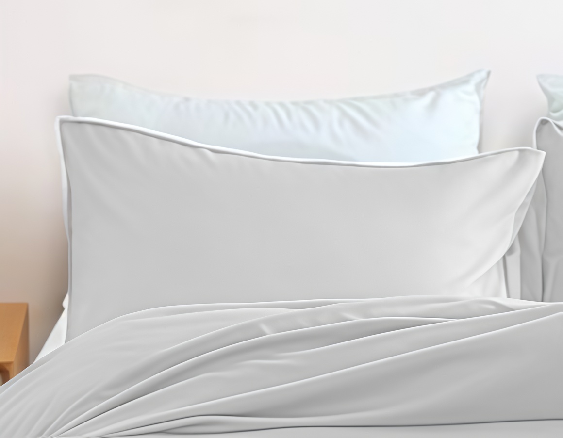 Наволочка MirSon Satin Light Pro 10-001 Snow White 70х70 см (2200010168815) - Фото 1