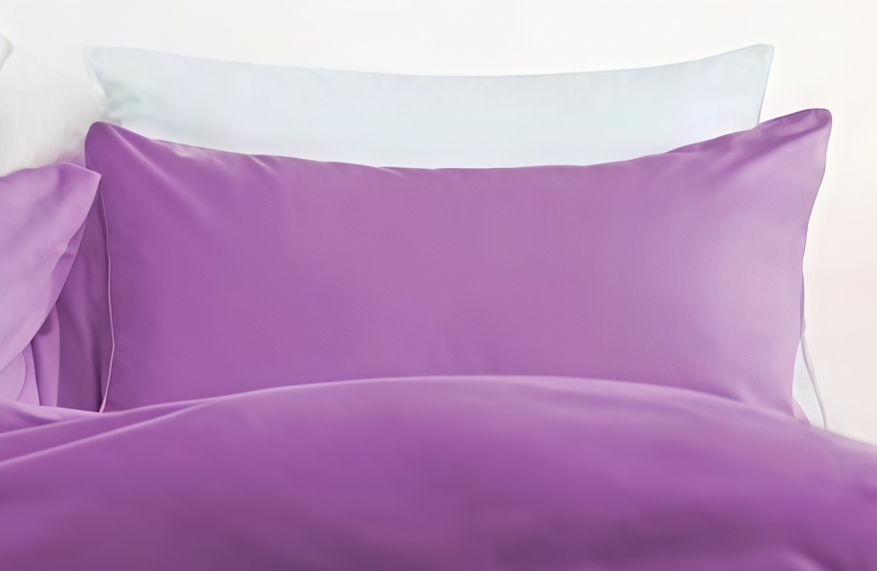 Наволочка MirSon Satin Light Pro 10-018 Lilac 70х70 см (2200011023700) - Фото 1
