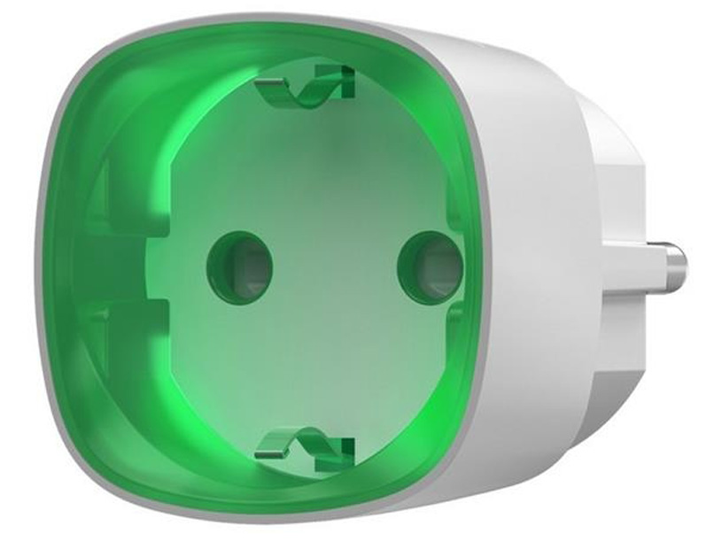 Умная розетка Ajax Socket White Jeweller, 230V, 11А, 2.5 кВт - Фото 1
