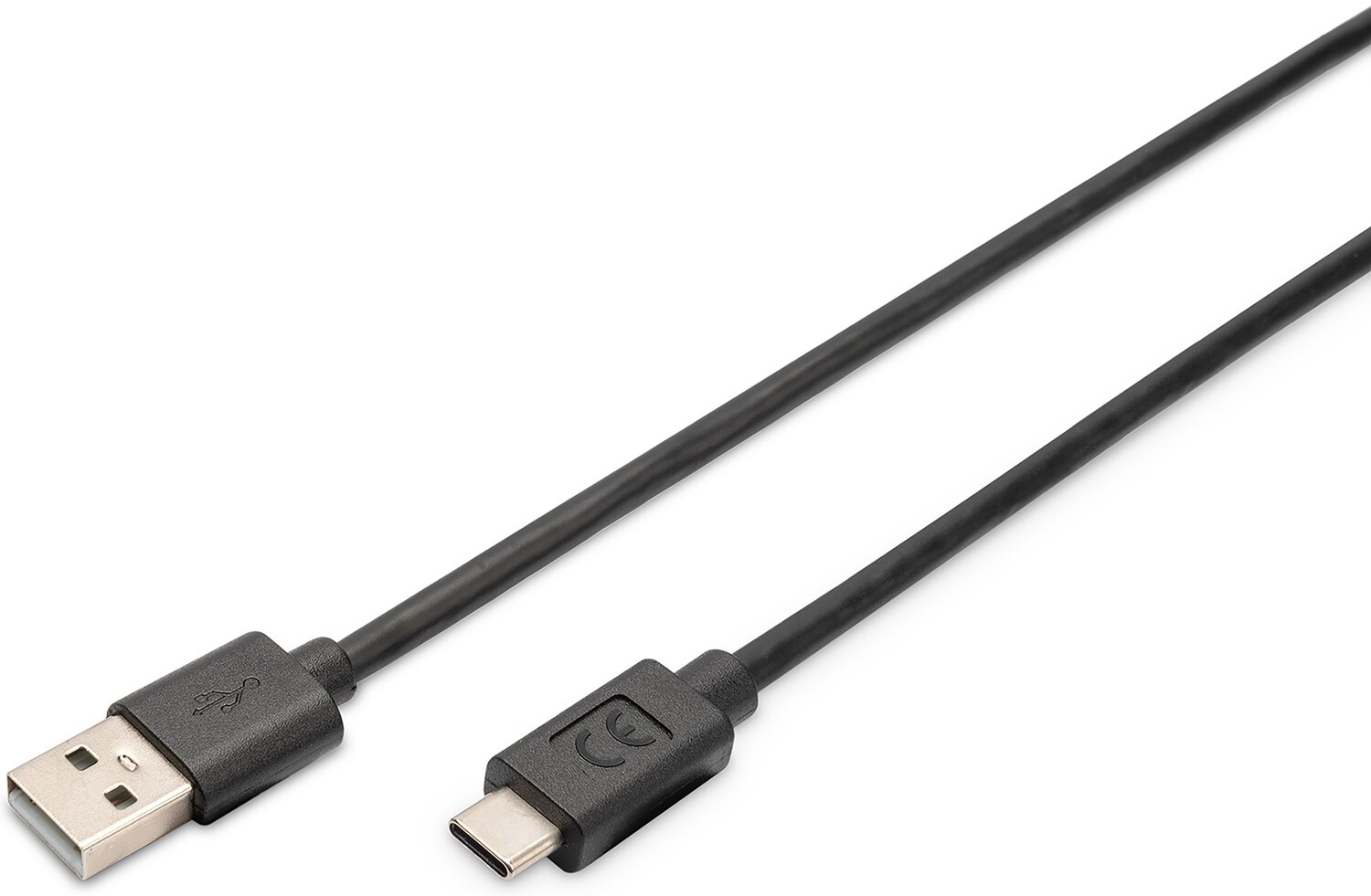 Кабель USB Type-A - USB Type-A Digitus USB-A > USB-C 3 м Black (AK-300148-030-S) - Фото 1