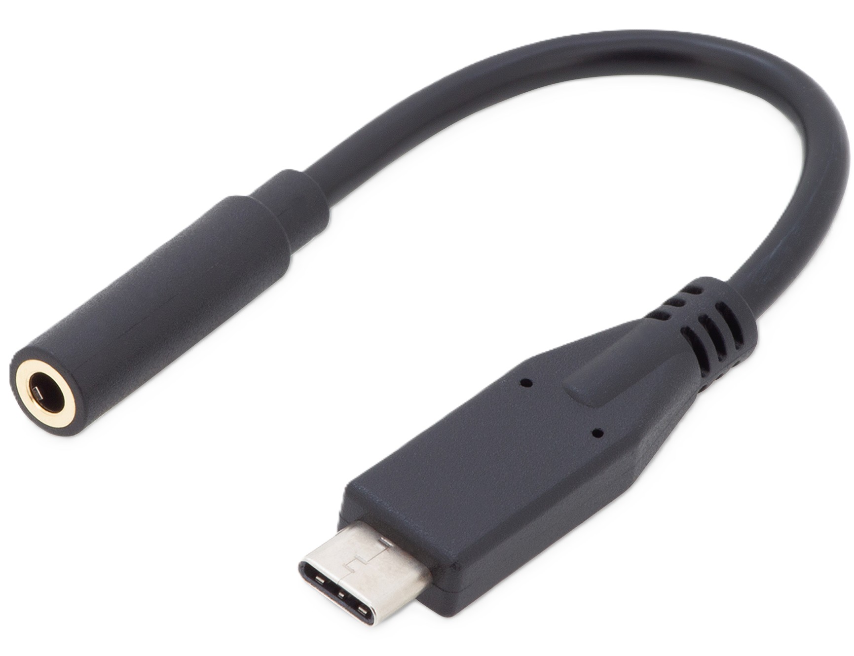 Перехідник аудіо Digitus USB-C >3.5mm (AK-300321-002-S) - Фото 1