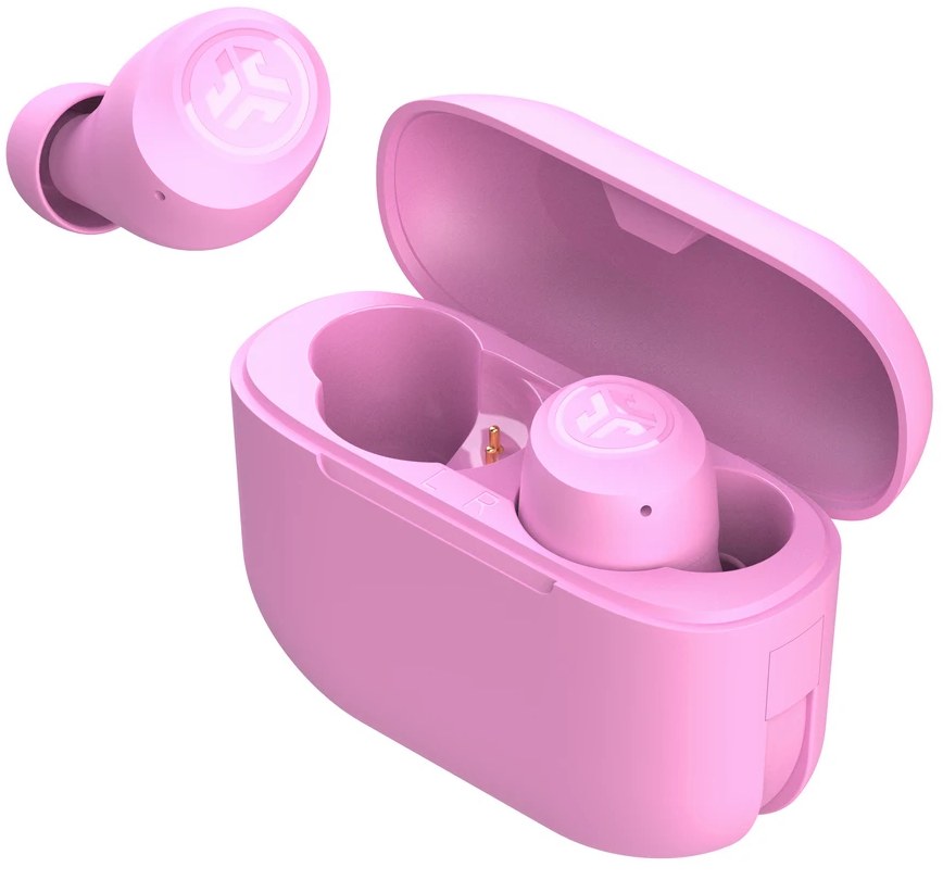 Наушники вкладыши беспроводные TWS JLab Go Air Pop True Wireless Earbuds Black Pink (IEUEBGAIRPOPRPNK124) - Фото 1