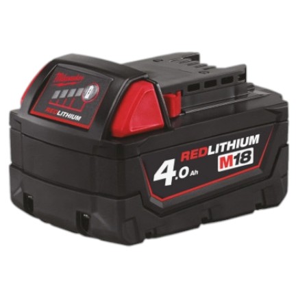 Аккумулятор для электроинструментов Milwaukee M18 B4 4 Ач (4932430063) - Фото 1