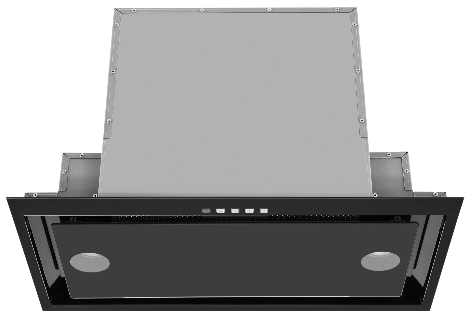Вытяжка встраиваемая Akpo WK-12 Neva Glass 1200 Black 60 - Фото 1