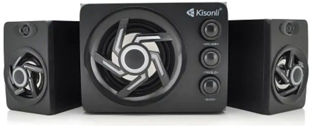 Компьютерная акустика 2.1 Kisonli TM-8000A/23438 Black - Фото 1