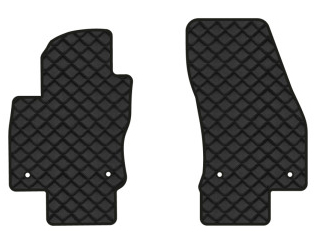 Коврики из экокожи в салон авто передние EVAtech для Tiguan (Mk 2) Restyling Volkswagen 2020 2 поколение SUV EU (VW41380AL2AV4BBB) - Фото 1