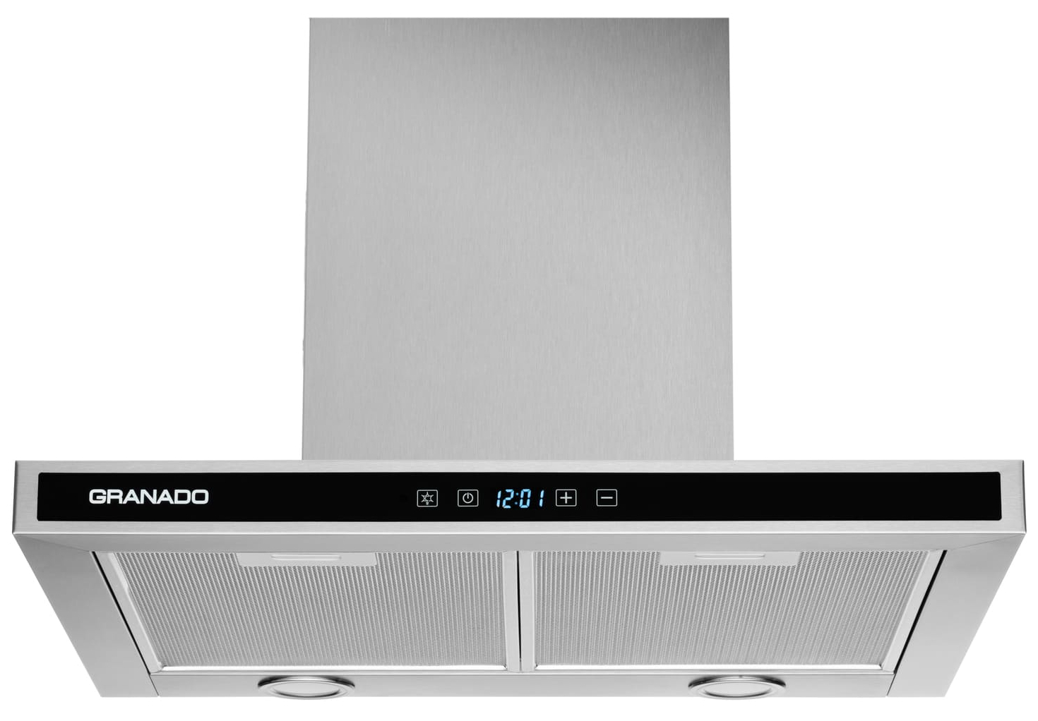 Вытяжка декоративная GRANADO Alcoba 1614-1200 Inox Black Glass - Фото 1