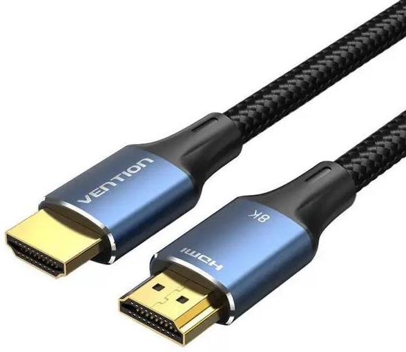 Кабель HDMI Vention HDMI - HDMI V 2.1 (M/M) 1 м Black (ALGLF) - Фото 1