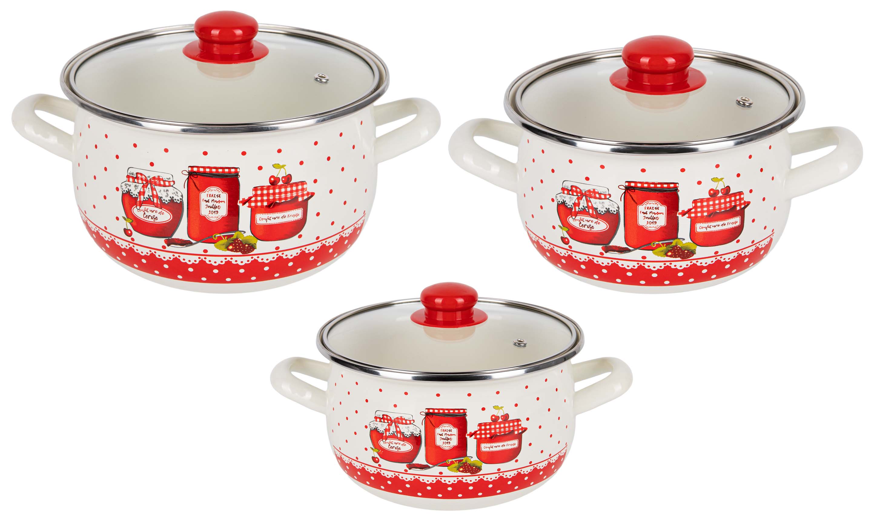 Набор посуды Gusto GT-T-3-S - Фото 1