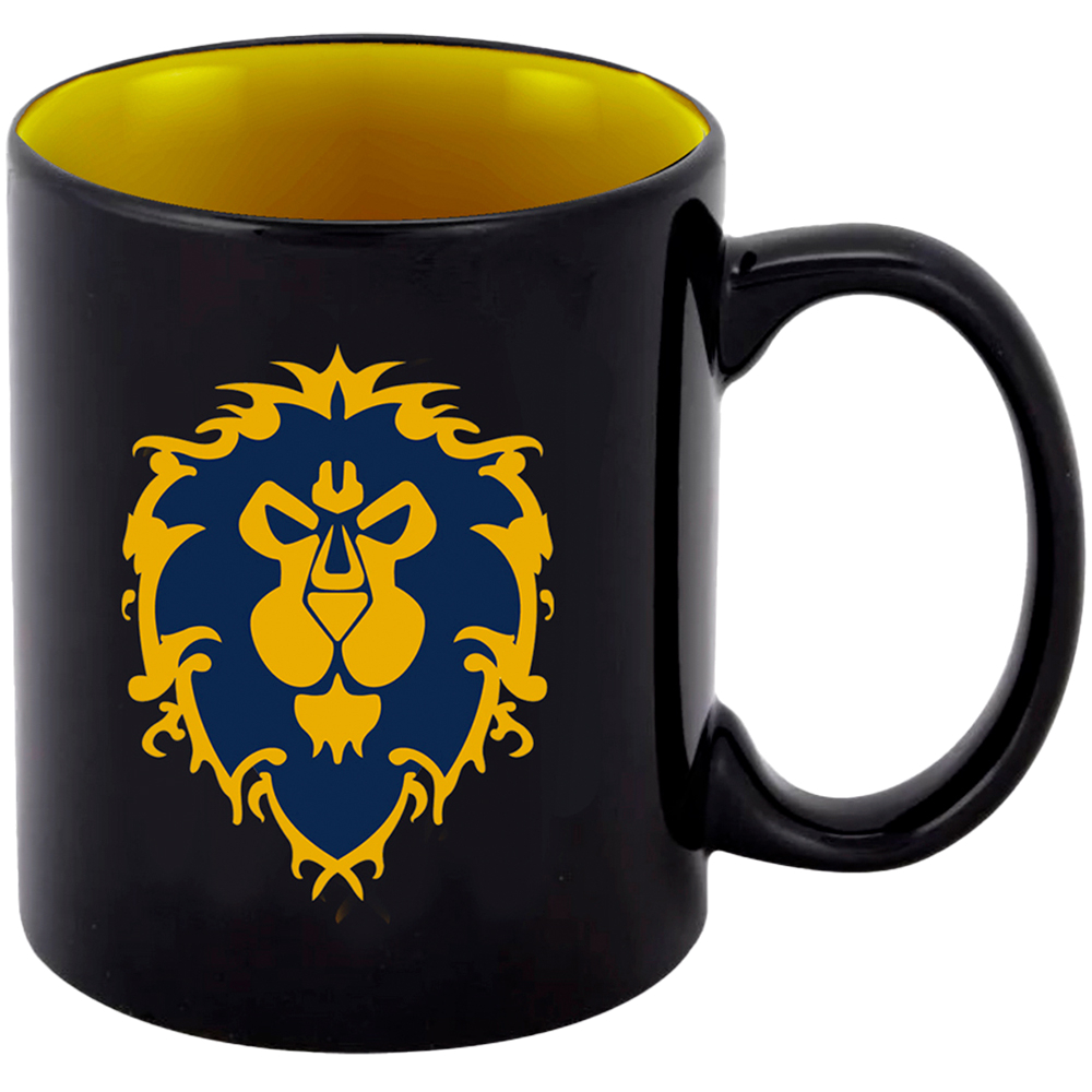Чашка Blizzard WORLD OF WARCRAFT Alliance 330 мл Black (FWWMUG24BKAll0002) - Фото 1