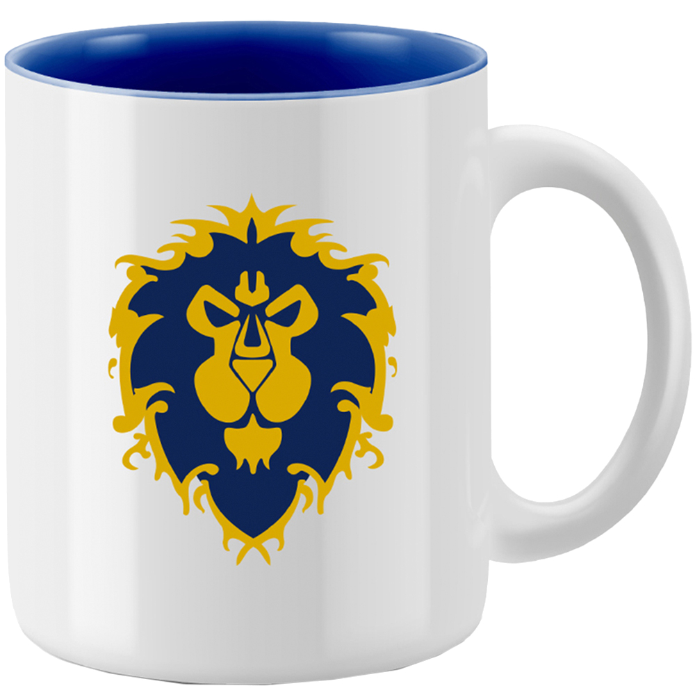 Чашка Blizzard WORLD OF WARCRAFT Alliance 330 мл White (FWWMUG24BKAll0003) - Фото 1