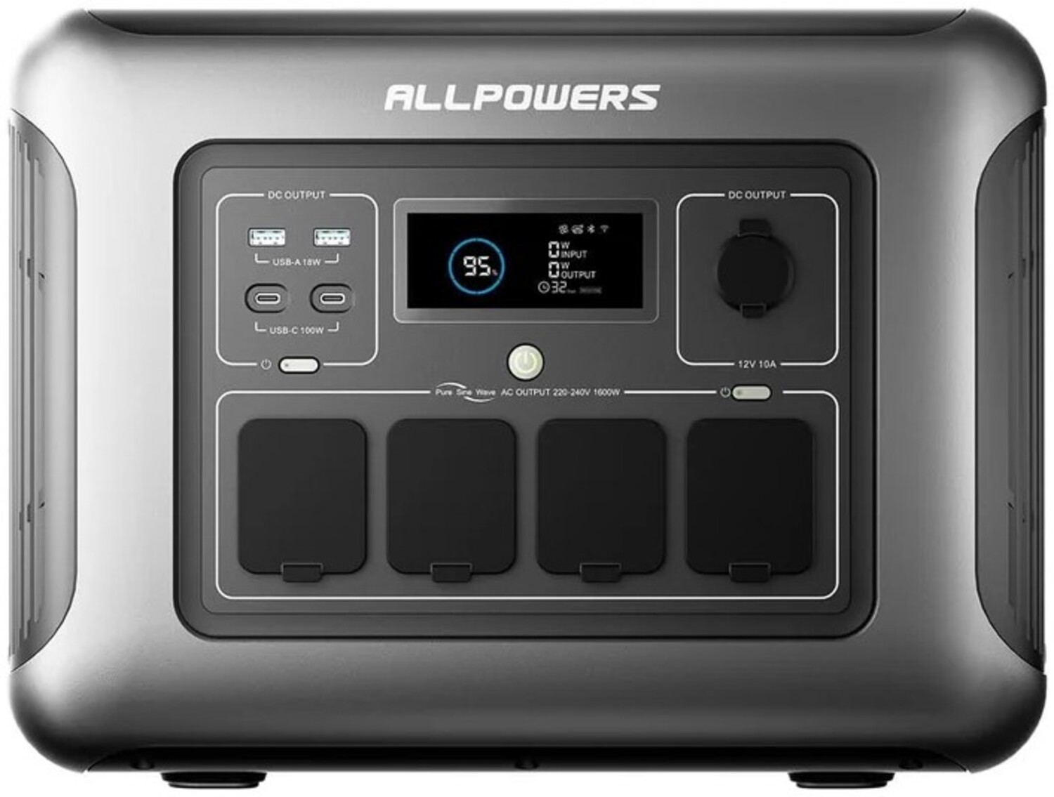 Купить Зарядная станция универсальная ALLPOWERS R1500 LITE (1600 Вт, 1056 Вт/час) - Фото 1 Зарядная станция универсальная ALLPOWERS R1500 LITE (1600 Вт, 1056 Вт/час) - Фото 1