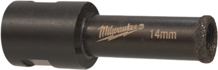 Коронка по керамограниту Milwaukee Diamond Max 14 мм (4932471763) - Фото 1