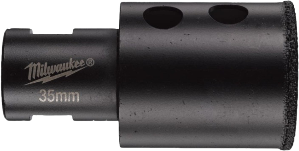 Коронка по керамограниту Milwaukee Diamond Max 35 мм (4932478280) - Фото 1