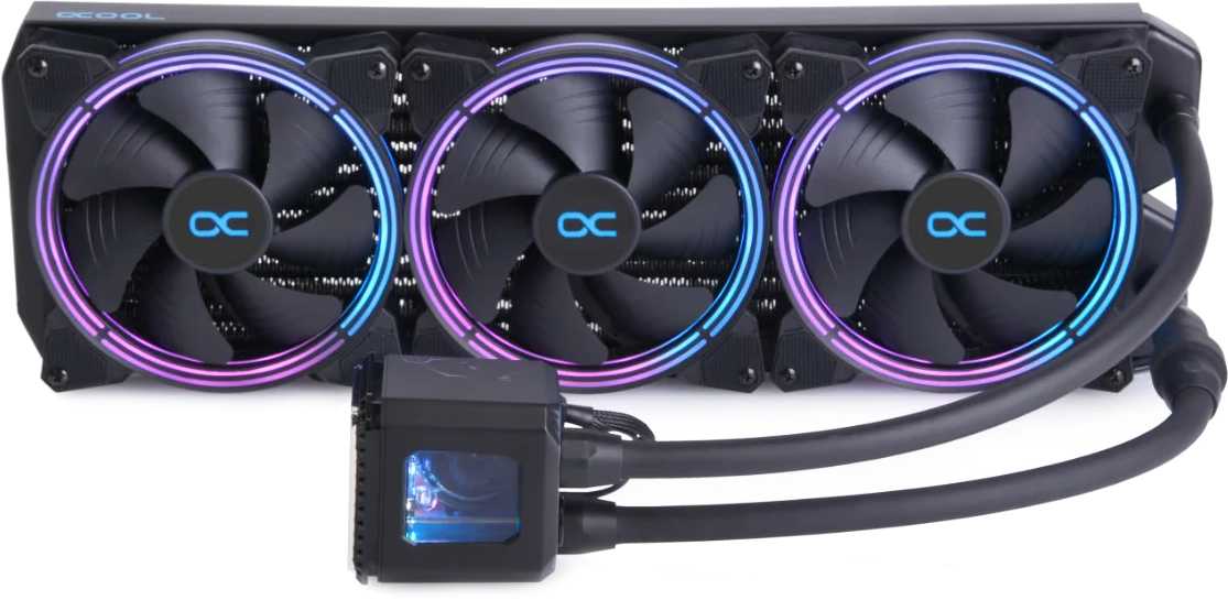 Водяная система охлаждения ALPHACOOL AURORA 420/DIGITAL RGB (11731) - Фото 1