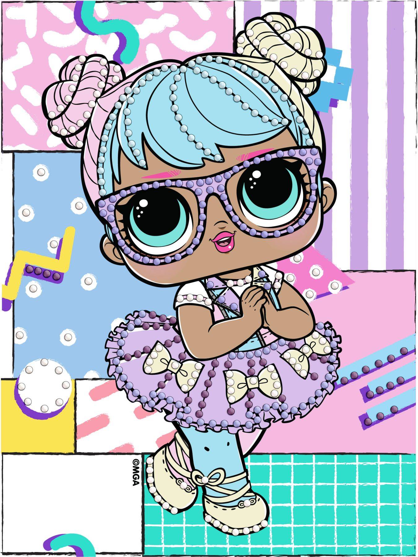 Алмазная живопись Ideyka L.O.L. Surprise! Bon Bon 15x20 см (AML1193) - Фото 1