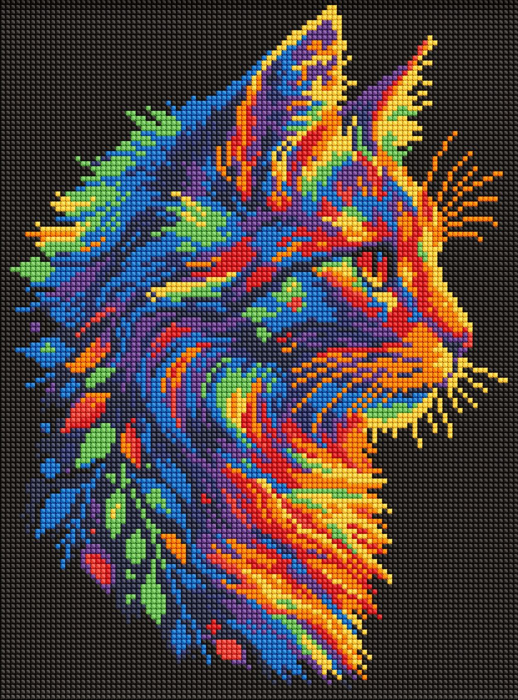 Купити Алмазний живопис Ideyka Яскравий котик 30х40 см (AMO20074) - Фото 1 Алмазний живопис Ideyka Яскравий котик 30х40 см (AMO20074) - Фото 1