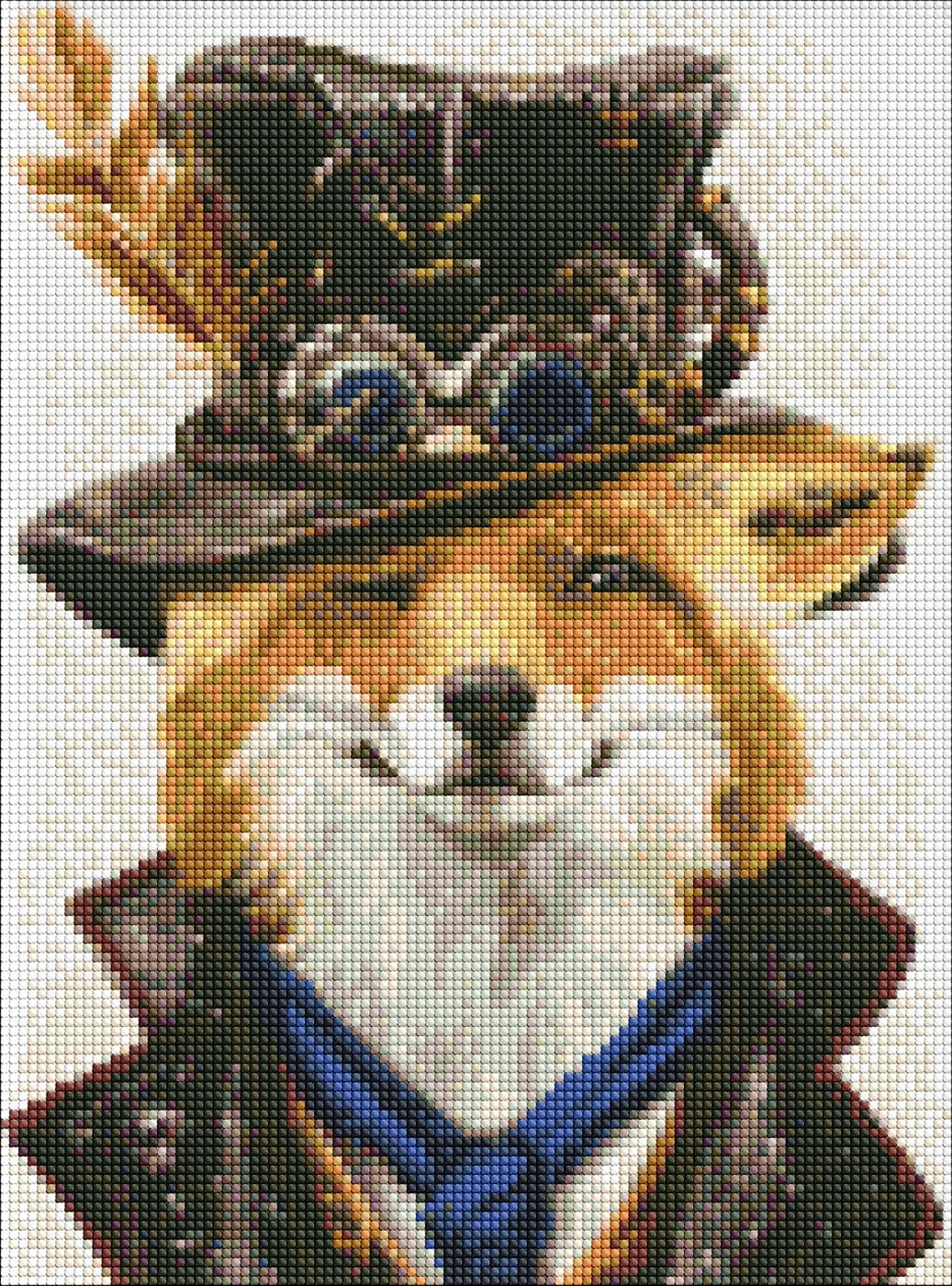 Купить Алмазная живопись Ideyka Стимпанк-лис 30х40 см (AMO7363) - Фото 1 Алмазная живопись Ideyka Стимпанк-лис 30х40 см (AMO7363) - Фото 1