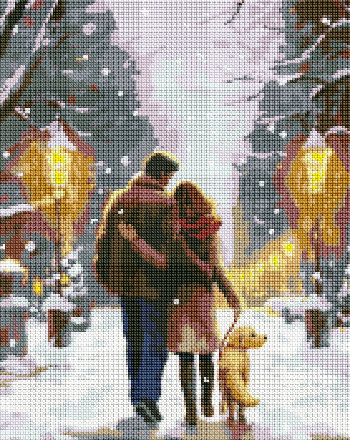 Купить Алмазная живопись Ideyka Семейная прогулка 40х50 см (AMO7820) - Фото 1 Алмазная живопись Ideyka Семейная прогулка 40х50 см (AMO7820) - Фото 1