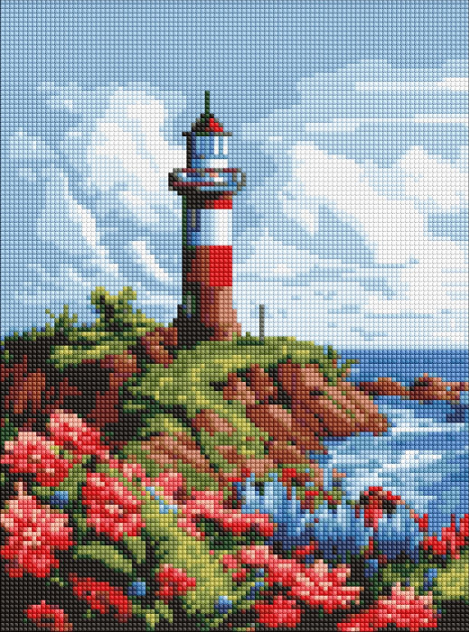 Алмазная живопись Ideyka "Живописный край" 30x40 см (AMO8144) - Фото 1