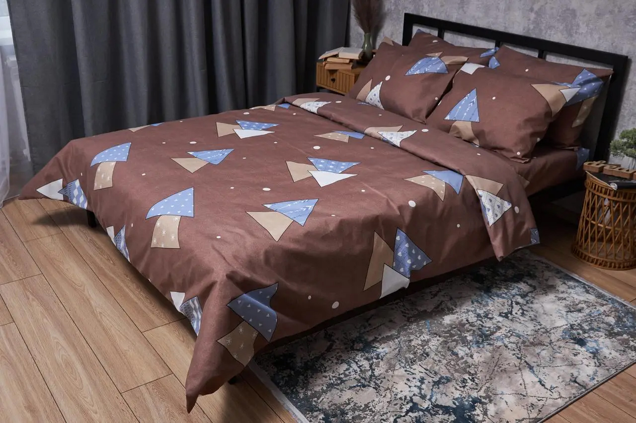 Пододеяльник двуспальный евро Moon&Star Premium Amber Dream King Size 220x240 см (MS-870000554) - Фото 1