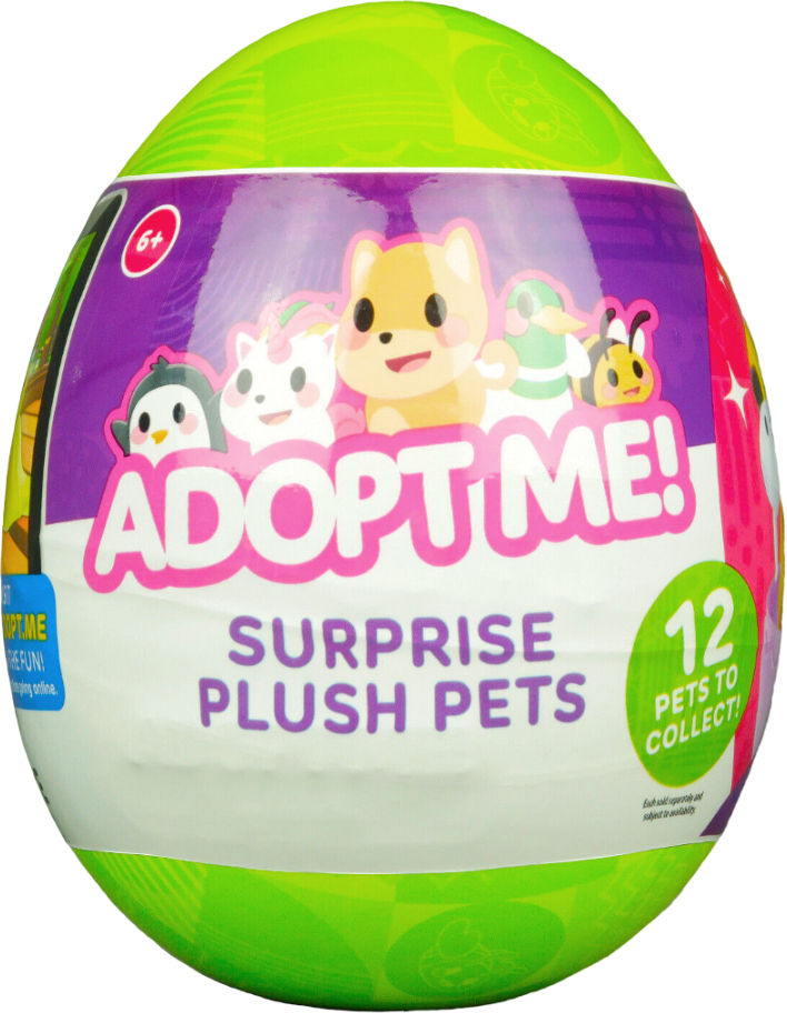 М'яка іграшка-сюрприз Adopt Me! S2 – ЗАБАВНІ ЗВІРКИ (12 видів, в асорт.) (AME0020) - Фото 1