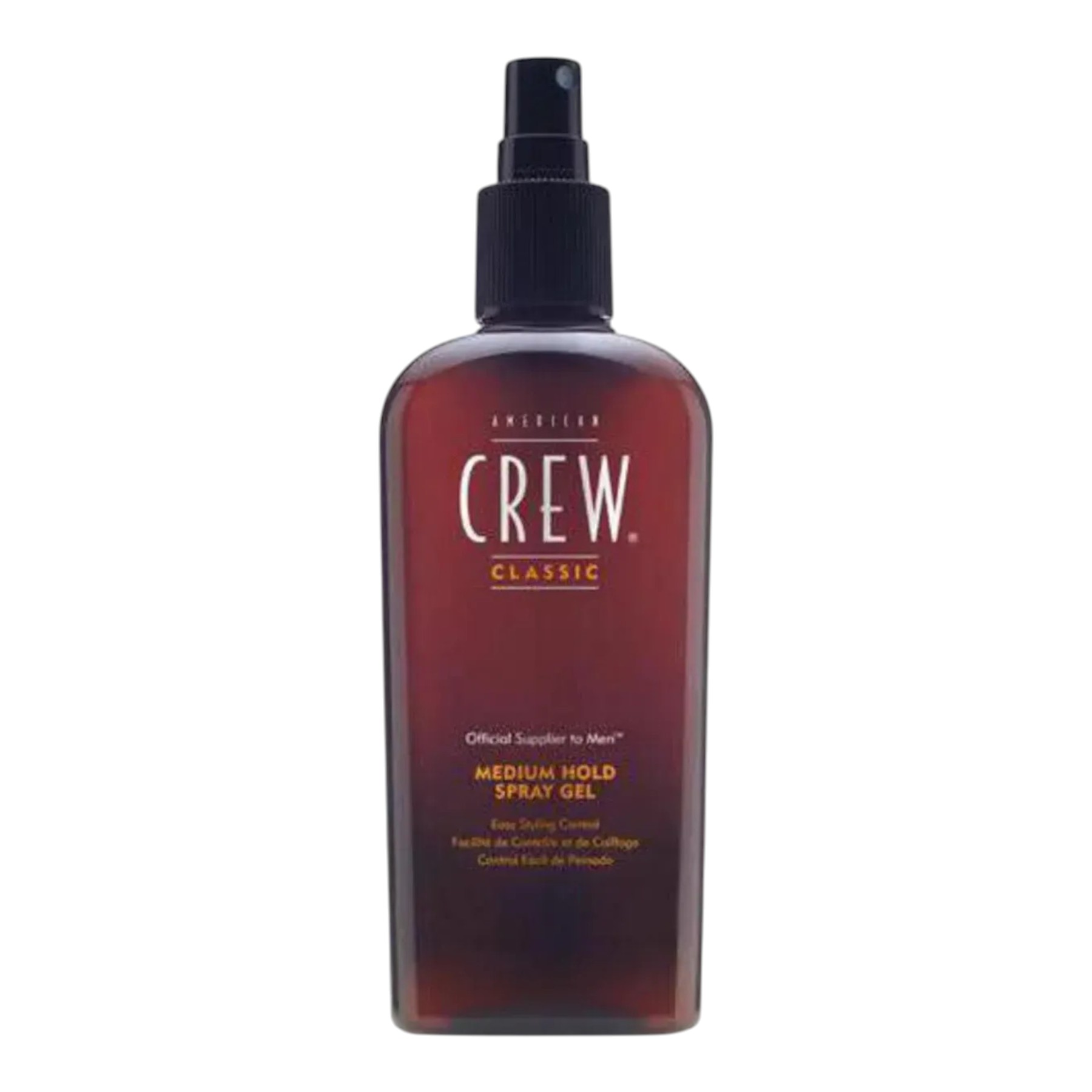 Гель і віск для укладки волосся American Crew Medium Hold Spray Gel 250 мл (738678151846) - Фото 1
