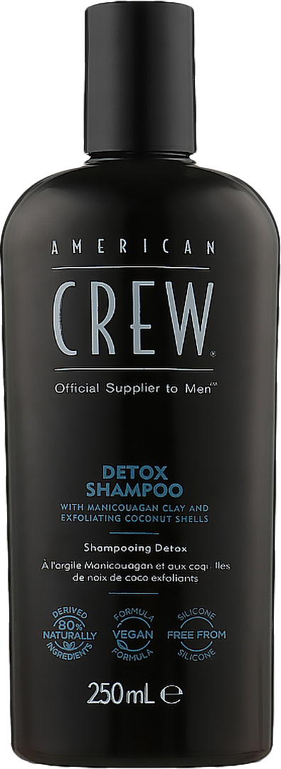 Шампунь мужской American Crew Detox Shampoo V2 250 мл (738678001356) - Фото 1