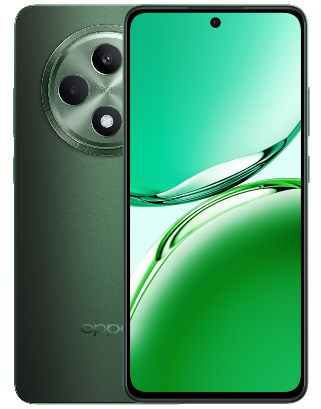 Смартфон OPPO Reno 12 FS 5G 12/512Gb Black Green - Фото 1