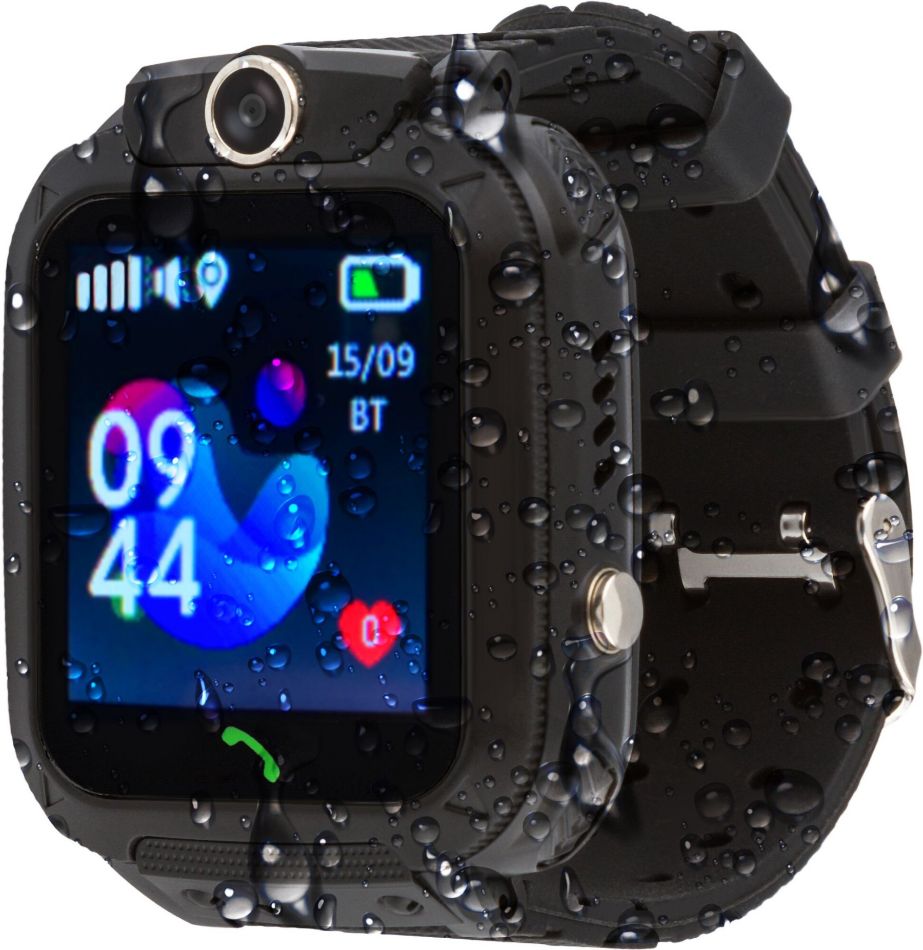 Уценка - Детские часы AmiGo GO002 Swimming Camera WIFI Black - Фото 1