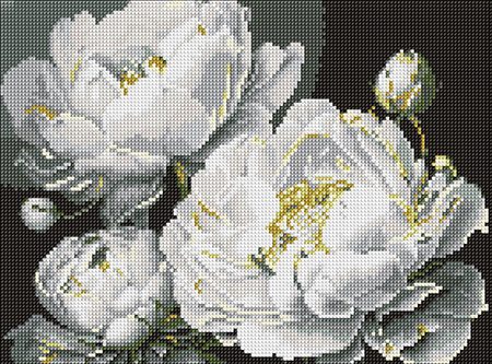 Алмазная живопись Ideyka Безупречная красота 30x40 см (AMO8169) - Фото 1