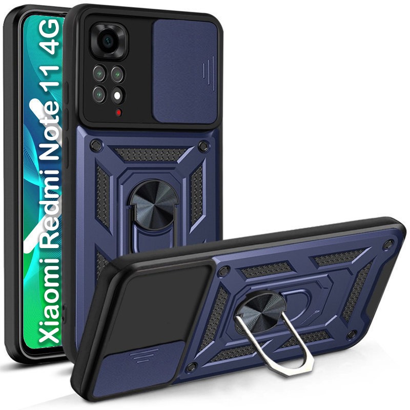 Чехол для смартфона BeCover Military for Xiaomi Redmi Note 11 4G/10 2021/10 2022 Blue (708228) - Фото 1