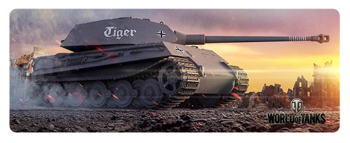 Килимок для миші ігровий Voltronic World of Tanks-55 (WTPCT55) - Фото 1